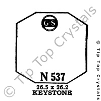 GS N537 Watch Crystal