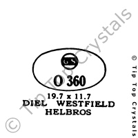 GS O360 Watch Crystal