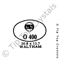 GS O400 Watch Crystal
