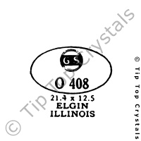 GS O408 Watch Crystal