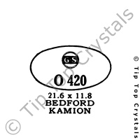 GS O420 Watch Crystal