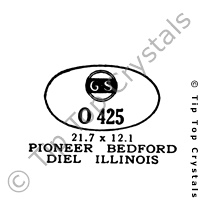 GS O425 Watch Crystal