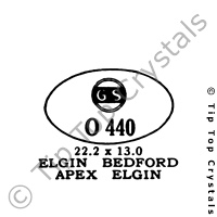 GS O440 Watch Crystal