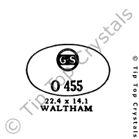 GS O455 Watch Crystal