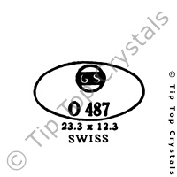 GS O487 Watch Crystal