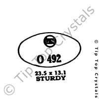 GS O492 Watch Crystal