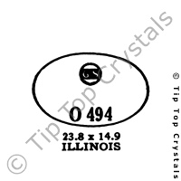 GS O494 Watch Crystal