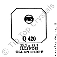 GS Q420 Watch Crystal