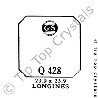 GS Q428 Watch Crystal