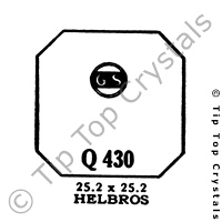 GS Q430 Watch Crystal