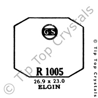 GS R1005 Watch Crystal