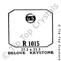 GS R1015 Watch Crystal
