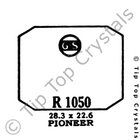 GS R1050 Watch Crystal