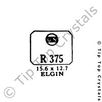 GS R375 Watch Crystal