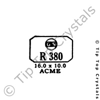 GS R380 Watch Crystal