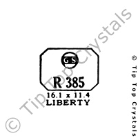 GS R385 Watch Crystal