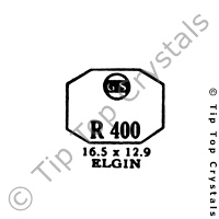 GS R400 Watch Crystal