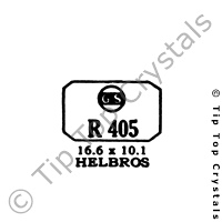 GS R405 Watch Crystal