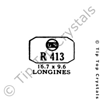 GS R413 Watch Crystal