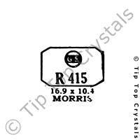 GS R415 Watch Crystal