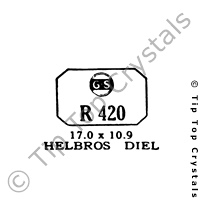 GS R420 Watch Crystal