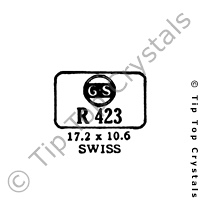 GS R423 Watch Crystal