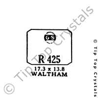 GS R425 Watch Crystal