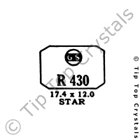 GS R430 Watch Crystal