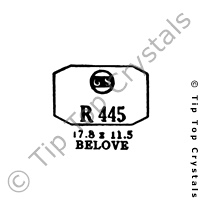 GS R445 Watch Crystal