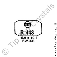 GS R448 Watch Crystal