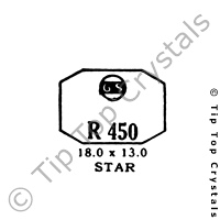 GS R450 Watch Crystal