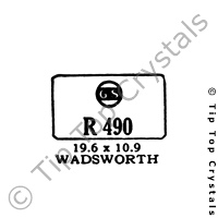 GS R490 Watch Crystal