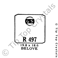 GS R497 Watch Crystal