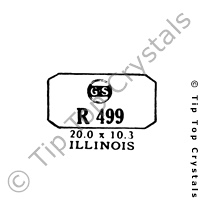 GS R499 Watch Crystal