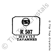 GS R507 Watch Crystal