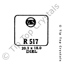 GS R517 Watch Crystal