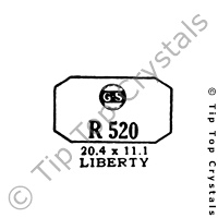 GS R520 Watch Crystal