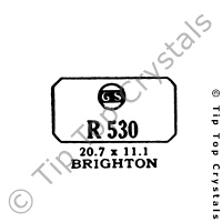 GS R530 Watch Crystal