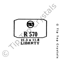 GS R570 Watch Crystal