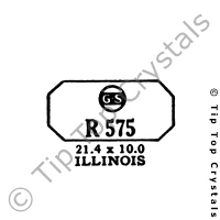 GS R575 Watch Crystal