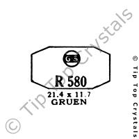 GS R580 Watch Crystal