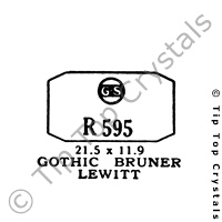 GS R595 Watch Crystal