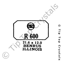 GS R600 Watch Crystal