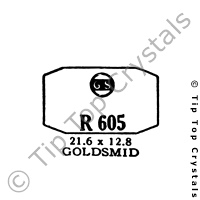 GS R605 Watch Crystal