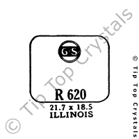 GS R620 Watch Crystal