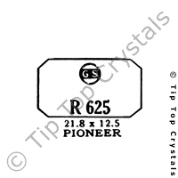 GS R625 Watch Crystal