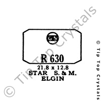 GS R630 Watch Crystal