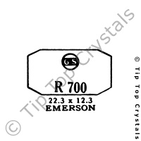 GS R700 Watch Crystal