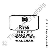 GS R755 Watch Crystal