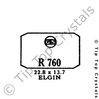 GS R760 Watch Crystal